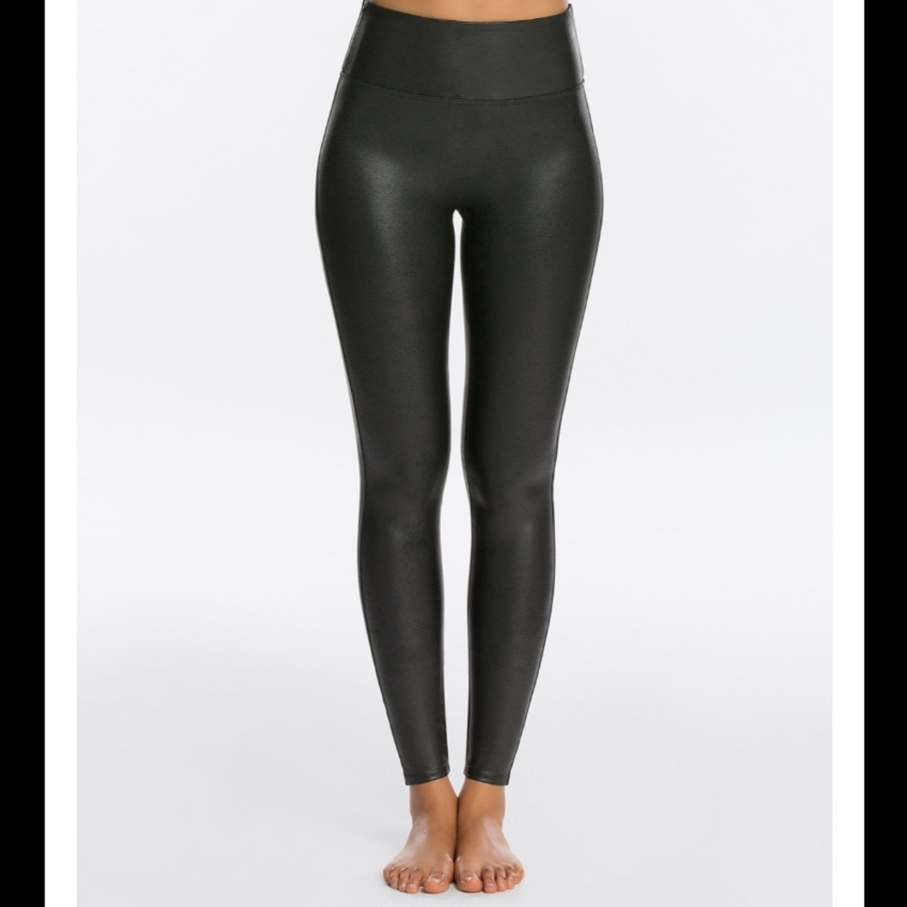 Spanx Faux Leather Leggings